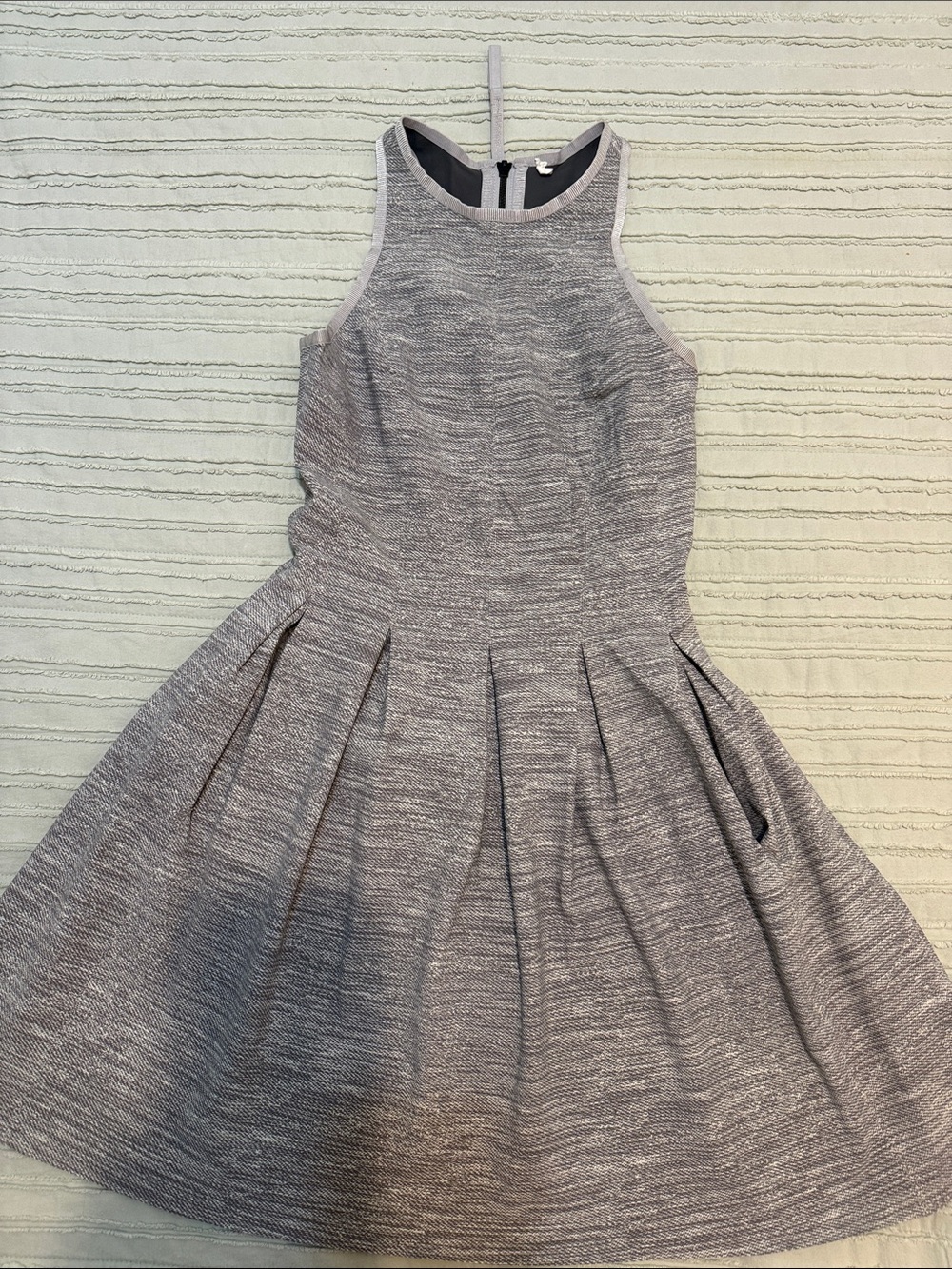 Lululemon Gray Heathered Fit & Flare Dress Size 4